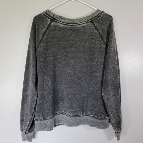 Recycled Karma Sweatshirt Def Leppard Women XS Love Bites Black Fleece 80's Rock - Picture 3 of 7